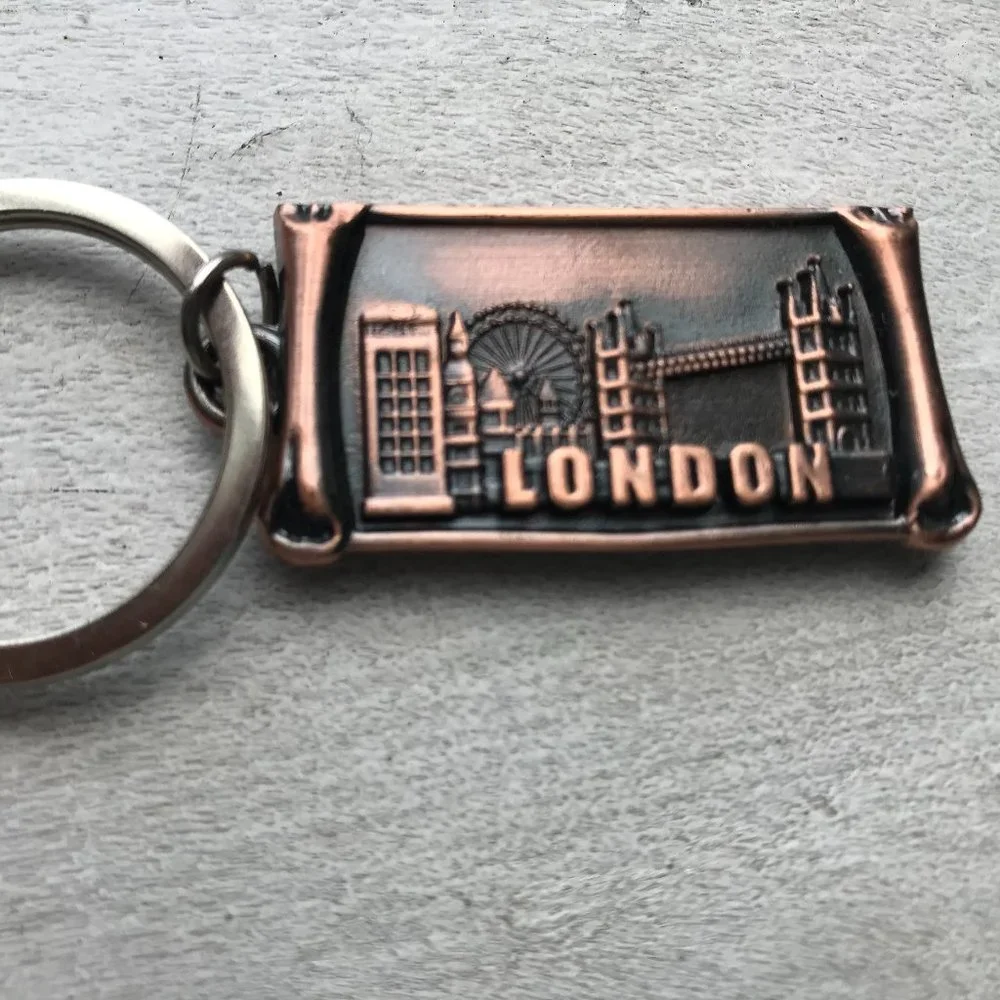 London Travel Souvenir Vintage Keychain Accessory